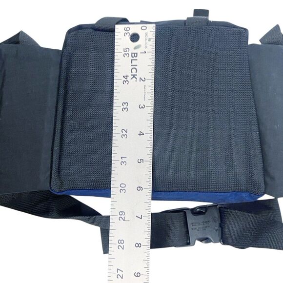 Vintage JanSport Outdoors Belt Bag 2 Bottle Holders Zippered Pockets Rare 90’s - Picture 10 of 12